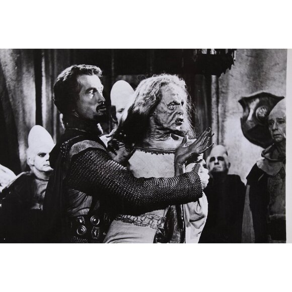 1962 The Magic Sword 8 x 10" movie still, vintage press card, original vintage - Picture 2 of 5